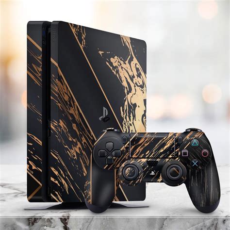 ps skin geometric ps skin black marble ps skin gold stripes etsy cool ps controllers ps