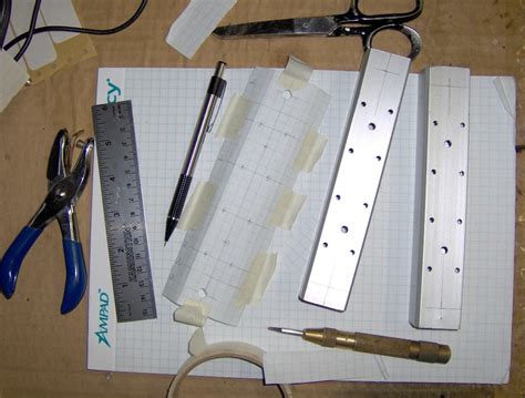 drill holes   template  steps instructables