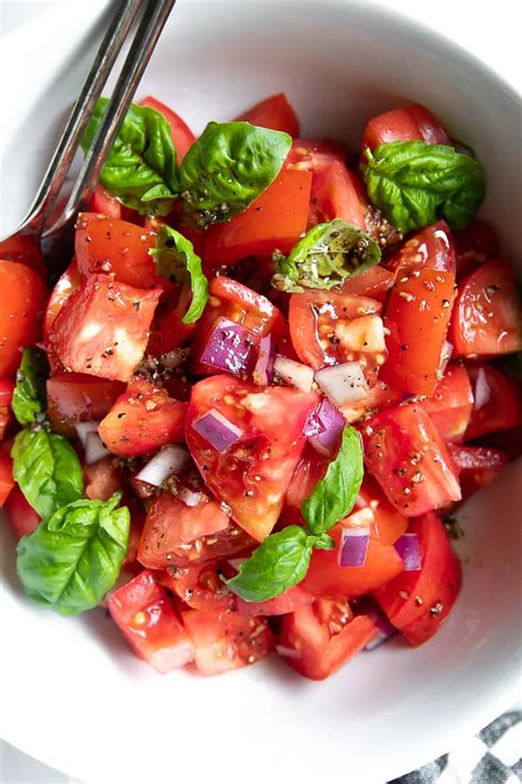 balsamic tomato basil salad recipe tomato basil salad tomato basil