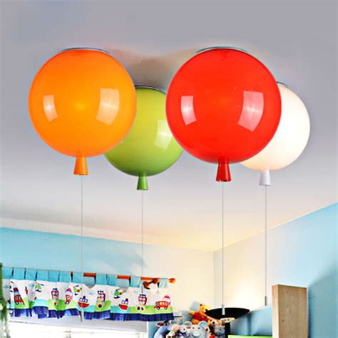 modern ceiling lights globe ball lamp led luminarias kids children bedroom light fixtures