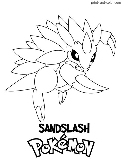 pokemon coloring pages print  colorcom