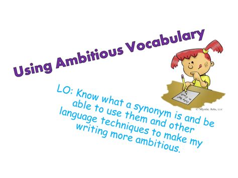 ambitious vocabulary bad exciting boring  lebbonno teaching