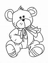 Bear Coloring Pages Kids Print sketch template