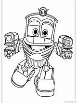 Robot Coloring4free sketch template