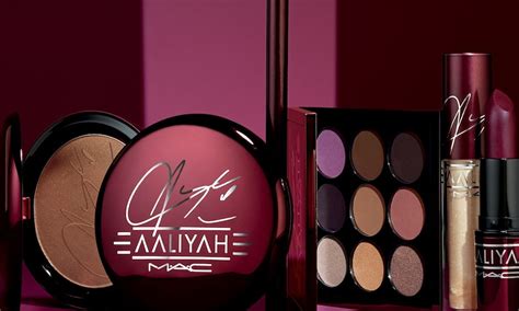 what s in the aaliyah x mac makeup line here s all the goodies that