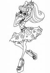 Monster High Coloring Operetta Pages Dibujos Printables Printable Categories Games sketch template