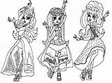 Monster Coloring High Pages Dolls Printable Colouring Mermaid Kids Print Getcolorings Girl Colorine Draculaura Books Easy Baby Make Popular Pdf sketch template