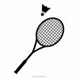 Badminton Raqueta Racchetta Ultracoloringpages sketch template
