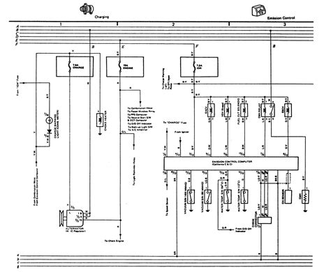 toyota pickup alternator wiring diagram wiring diagram