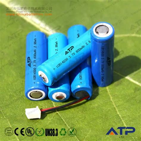 mah rechargeable li ion battery  mah aa  lithium ion battery  li