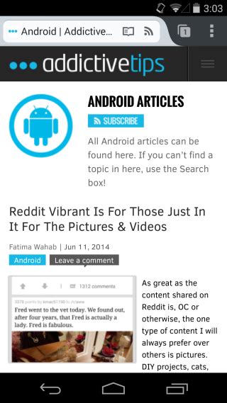 add read rss feeds    firefox  android