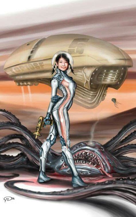 pin on sci fi pin up girls