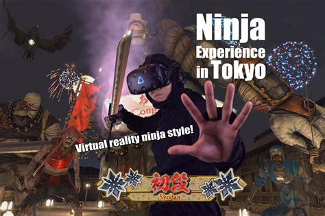 Virtual Reality And Ninja Experience Things To Do In Tokyo Japan