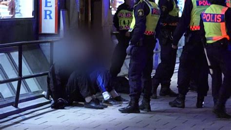 sweden masked gang targeted migrants in stockholm bbc news