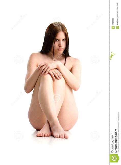 Nude Girl Sitting Royalty Free Stock Images Image 5293079