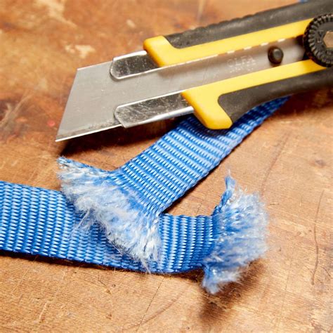 easiest   fix frayed straps