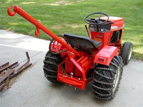 pin  lifted lawn mowers