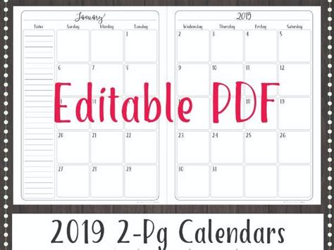 editable printable calendars  month images   finder
