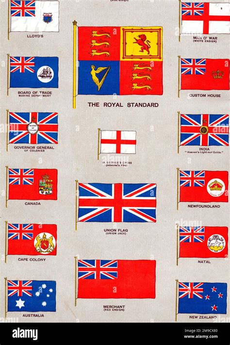 flags   british empire stock photo alamy