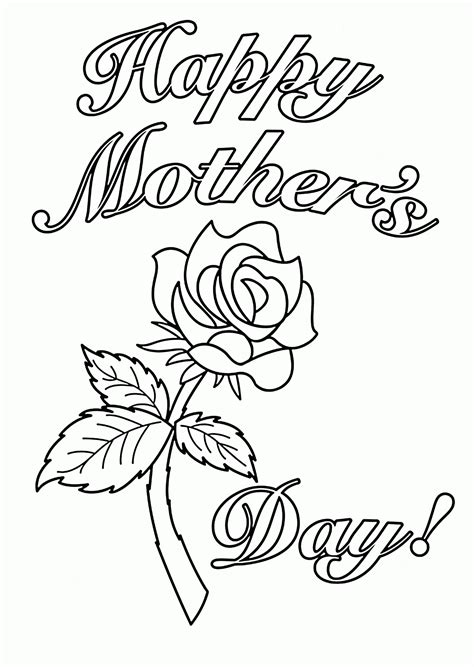 mothers day cards drawing  getdrawings