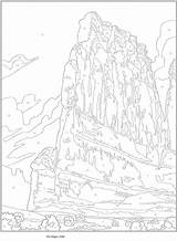 Coloring Pages Color Adult Number Landscapes Dover Numbers Books Creative Haven Book American Landscape Publications Sheets Colouring Printable Visit Welcome sketch template