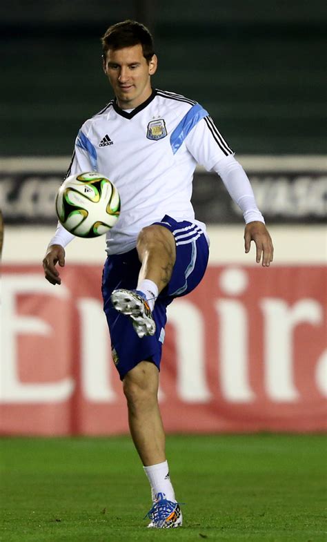 lionel messi photos argentina training and press conference 2014 fifa world cup brazil final