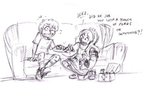 Dipper And Mabel After The Events Of The Episode Sock Opera Drawn By