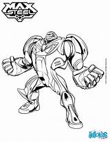 Steel Max Turbo Coloring Pages Superhero Real Color Atom Reboot Print Super Kids Printable sketch template