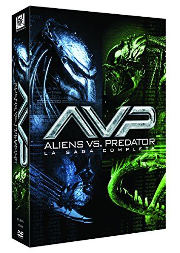 Alien Vs Predator Complete Saga 4 Dvd Box Set Avp