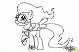 Power Fluttershy Ponies Coloring Saddle Rager Draw Drawingnow sketch template