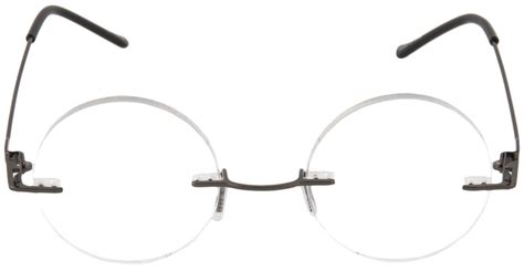 round rimless reading glasses ®