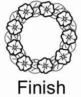 Maze Wreath Anzac Remembrance Poppy Easy Hard Worksheet Memorial Veterans Mazes Print Bigactivities Veteran sketch template