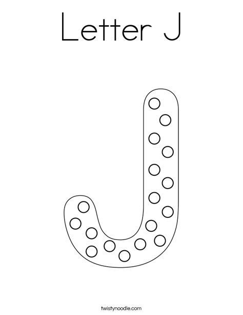 letter  coloring page twisty noodle