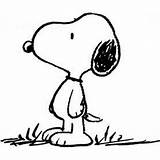 Snoopy Coloring Pages Printable Cartoons Drawings Drawing sketch template