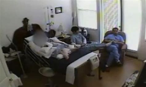 two male nurses caught on camera sexually abusing 98 year old stroke victim they were being paid