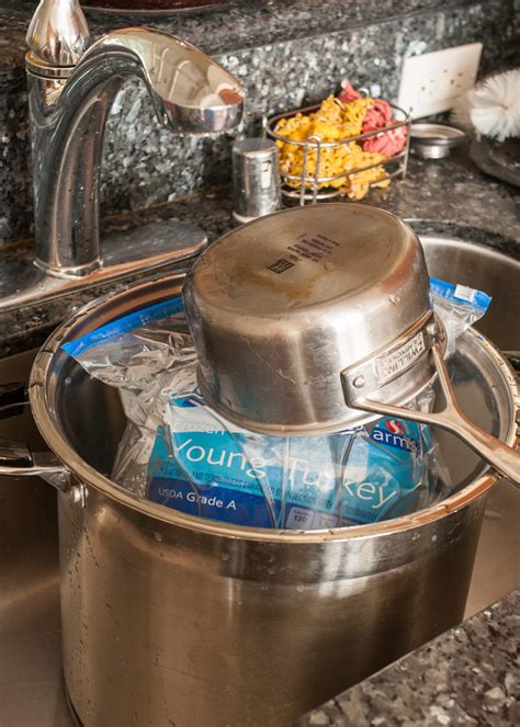 how to safely thaw a frozen turkey kitchn