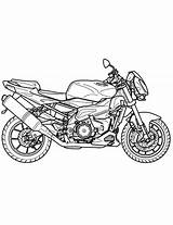 Motory Kolorowanki Motorbikes Malowanka Kolorowanka Motorem Druku Wydrukuj Kolorowankę sketch template
