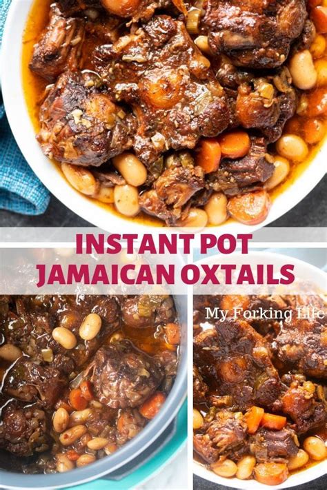 Instant Pot Jamaican Oxtails Recipes Cooking Oxtails