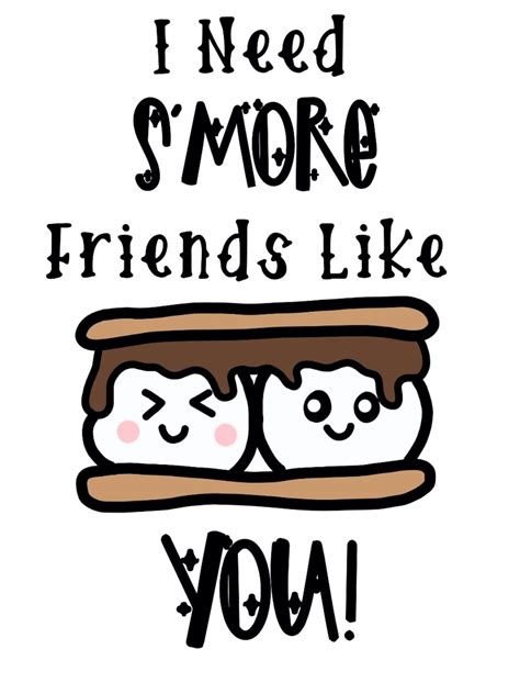 smore friends   gift tags  friends gift tags etsy