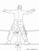 Luchador Catcheur Corde Dibujo Lucha 2eme Imprimer Cuerda Deportes Ligne sketch template
