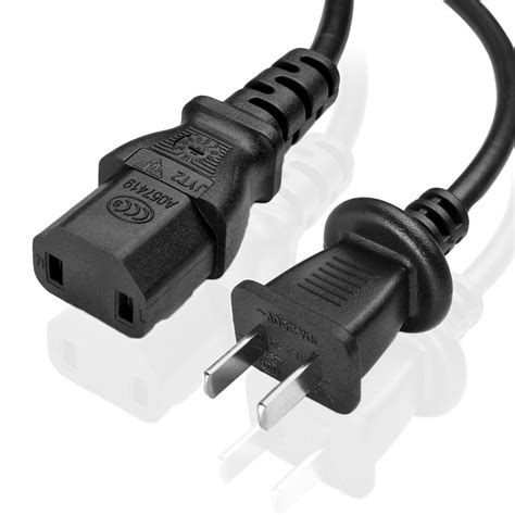 prong power supply ac adapter cable cord  xbox  jasper  falcon ft  ebay