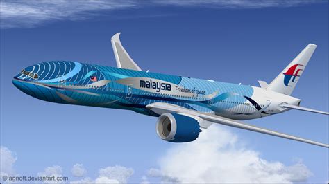 malaysia airlines repaint  agnott  deviantart