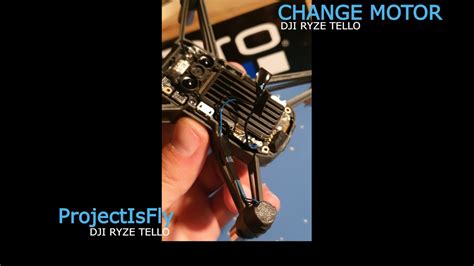 dji ryze tello replacement motor fastest  youtube