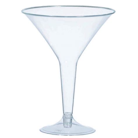 Big Party Pack Martini Glasses Clear Amscan Asia Pacific