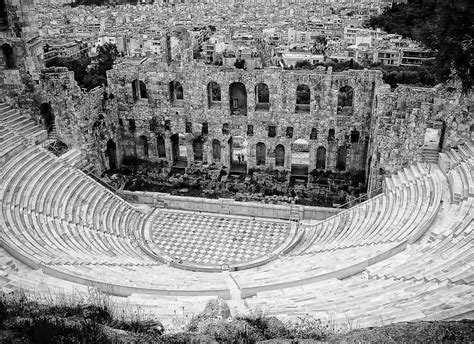 ancient greek theatre bw wilson flickr