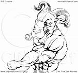 Ram Mad Clipart Muscular Punching Illustration Man Royalty Atstockillustration Vector 2021 sketch template