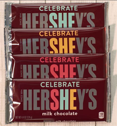 hersheys brand celebrates   iconic chocolate bar nca