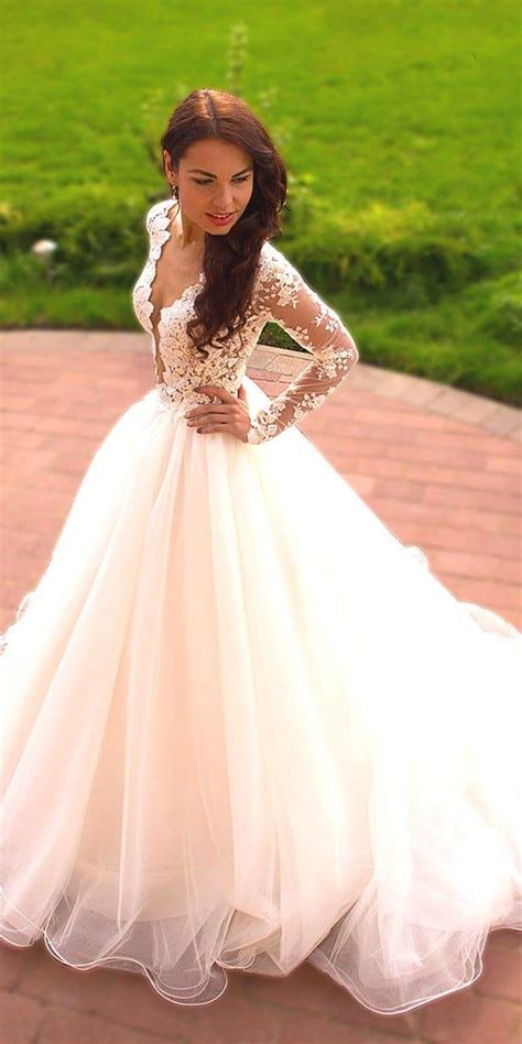 gorgeous long sleeved wedding dresses you will love