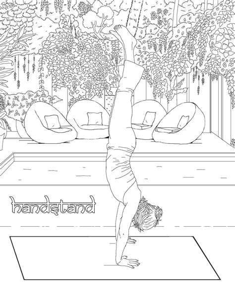 yoga poses adult coloring book book    anthony official