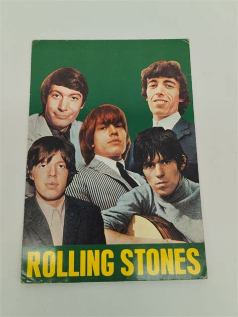 italy rolling stones postcard   catawiki